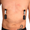 The Red Poids pour seins / Ballstretcher 200g avec pinces - 2 pièces